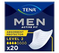 Tena 750776 Uomo Livello 2 Pad Incontinenza, confezione da 20