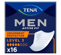 TENA 750830 Assorbenti da uomo, per incontinenza di livello 3, confezione da 16
