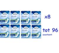 TENA DISCREET MAXI 12 ASSORBENTI SUPER OFFERTA 5 CONFEZIONI (8X12) TOT 96 PEZZI