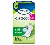 Tena Discreet Salvaslip 1x 12 Pezzo Incontinenza Normal 3 Casella 12h Protezione