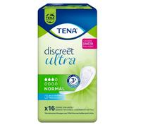 Tena Discreet Ultra Salvaslip 16 Pezzo Incontinenza Normal 3 Fach 12h Protezione