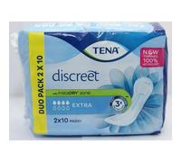 Tena Lady InstaDry Zone Discreet Extra Pads 2x10
