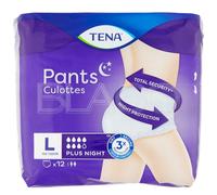 Pants Plus Night - Mutandine Assorbenti Taglia L 12 pz