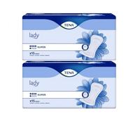 Assorbente Incontinenza Leggera Tena Lady Super Duo Pack 2x15 Pezzi
