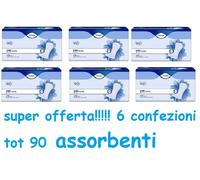 TENA LADY SUPER ASSORBENTI 15 PEZZI PER CONFEZIONE (6X15) TOT 90 ASSORBENTI