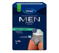 Tena Mutandine assorbenti uomo Active Fit Grev Taglia L/XL 8 pezzi