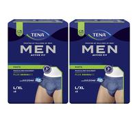 TENA Men Active Fit Pants Taglai L/XL 2x8 pz Assorbenti