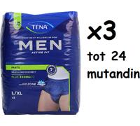Tena men Active Fit plus 3 confezioni da 8 pezzi tagli l/xl