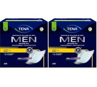 TENA MEN Assorbenti Protettivi Livello 2, 20 Pezzi | Per Perdite Urinarie Maschili