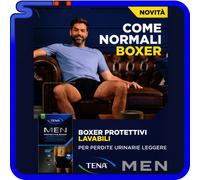 TENA MEN PROTECTIVE BOXER ASSORBENTE LAVABILE MEDIUM 1 PEZZO