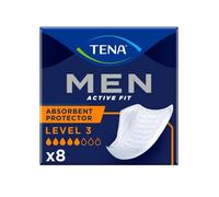 Tena Men Livello 3 Assorbenti Uomo Active Fit confezione da 8 pezzi