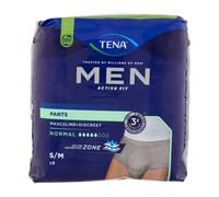 Tena Men Pantaloni assorbenti Active Fit Normale S M 9 Pz 1 unità