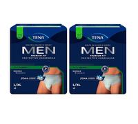 Tena Men Premium Fit Assorbenti Uomo Maxi Taglia L-XL Offerta 2 Pacchi da 8 Pezz