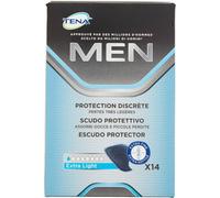 tena Men Scudo Protettivo Per Piccole Perdite 14 Pezzi