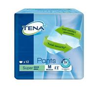 Tena - Pannolone Pull Up Tena Pants Super Taglia Medium Confezione 12 Pezzi