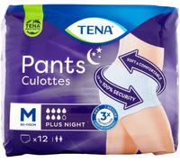 Tena Mutandine assorbenti Pants Plus Night – Taglia M Unisex – 12 pz