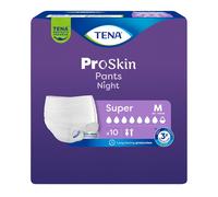 TENA Pants Night M, mutandine assorbenti per incontinenza 10 pz Pannol
