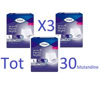 TENA PANTS NIGHT M 10PZ