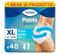 TENA Pants Plus Extra Large (XL) Pacco Scorta Mensile Mutandine assorbenti