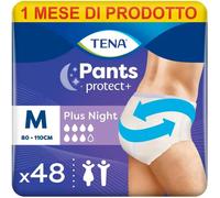 Tena Pants Plus Night M 48 Mutandine Assorbenti Unisex Notte Scorta Mens