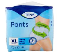 TENA Ink. Pants Plus Extra Large Unisex XL Bianco 12 pz