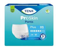 TENA Pants Plus XS, mutandine assorbenti per incontinenza 14 pz Pannol