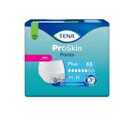 Tena Pants Proskin Plus Taglia XS Pannolone a Mutanda Confezione da 14 Pezzi