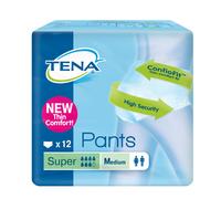 PANNOLONE PULL UP TENA PANTS SUPER TAGLIA MEDIUM 12 PEZZI