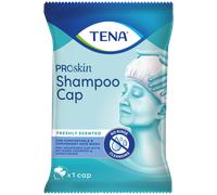 Tena Proskin Shampoo Cap - Cuffia shampoo per detergere i capelli senza risciacquo, 1 pezzo