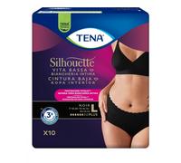 Tena Silhouette Noir Mutandine Assorbenti a Vita Bassa Assorbenza Plus