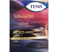Tena Silhouette Noir Taglia Media 10 Pezzi