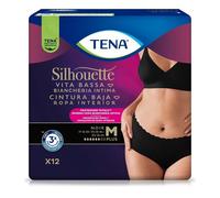 TENA SILHOUETTE NOIR M V/B 12P