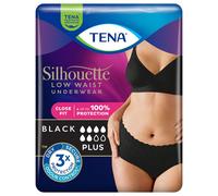 TENA Silhouette Noir, mutandine assorbenti a vita bassa L - risparmia