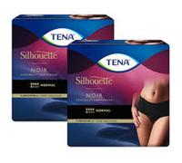 Tena silhouette noir mutandine tg L assorbenti vita controllo odore 4 buste 8 pz