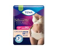 Tena Mutandine assorbenti Silhouette Creme Vita alta Femminili M 9 pezzi