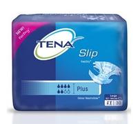TENA Slip Plus- Pannolini assorbenti per perdite urinarie Taglia L 30 Pezzi