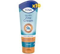 Tena Zinc Cream - Scatola di 10 tubi di 100 ml