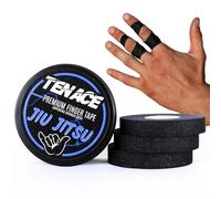Tenace Tape 3 Rotoli 1.25cm x 30m Jiu Jitsu - Nastro per Dita Allenamento BJJ, MMA e Grappling - Protezione e Supporto per Le Dita