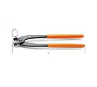 TENAGLIE PER CEMENTISTI MANICI RICOPERTI IN PVC 220 1098PL/220