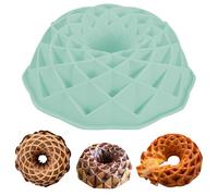 TenaLucy Stampi in Silicone per Dolci,Antiaderente Stampo silicone Tortiera Silicone Teglie Antiaderenti,per Teglia Torta Pasticceria Fai Da Te(Blu)
