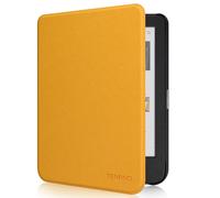 Tenano Custodia per Kobo Clara Colour | BW | 2E, Tolino Shine Colour/Shine 5/4, Copertura Protettiva Sottile con Effetto di Sospensione/Risveglio Automatico - Giallo