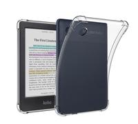 Tenano Custodia Trasparente per Kobo Clara Colour/BW/2E, Tolino Shine Colour/Shine 5/4, Copertura Posteriore Leggera e Anti-Graffio in Silicone da 6", Trasparente