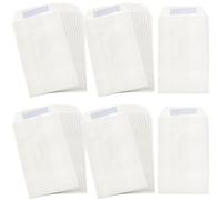 Tenare 100 Pezzi Buste di Carta Glassine Autosigillanti Sacchetti in Pergamina Traslucida Sacchetti di Carta Oleata per Alimenti Imballaggio Bomboniere Fiori Semi Candele Coriandoli (90 x 120 mm)