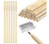 Tenare 20 Matite Motivazionali Set di Matite di Legno Matite HB con Incisione di Glücksstift per Disegnare e Scrivere Cancelleria per Bambini Adolescenti Adulti
