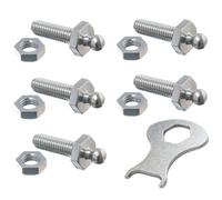 TENAX® 5 pezzi parti inferiori M5 x 16 mm viti filettate + chiavi
