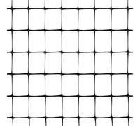 Tenax Aviary 2,00x10 m Nero, Recinzione in plastica, Rete da Recinzione, Recinti per Animali Domestici e da Cortile, Recinzioni Agricole, Rete Anti-Talpa