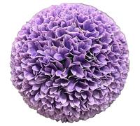 TENAX Dahlia Lilac Bloom Ø 28 cm Lilla, Pianta Artificiale a Forma di Sfera, Fiore Tipo Dalia, Sfera Decorativa per Arredamento Casa e Giardino, Interni ed Esterni