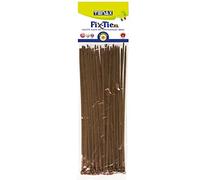 TENAX FIX-TIE XL Fascette Multiuso in Plastica Lunghezza 29 cm Marrone, Confezione da 50 pezzi