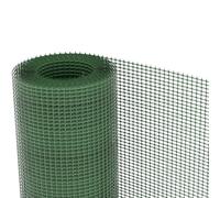 TENAX Hobby 10 Verde 1x5 m, Rete Protettiva in Plastica per Recinzioni e Cancellate, Maglia Rettangolare