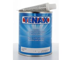 Tenax mastice stucco per marmo colore nero Liquido Lt.1